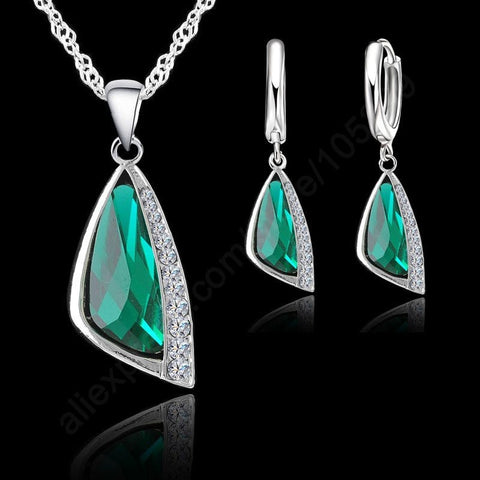 Styleinnovator - Jewelry Necklace Pendant & Earrings